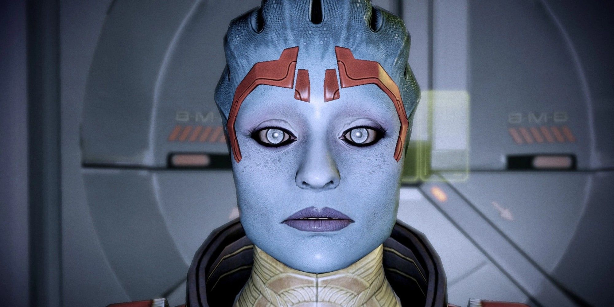 Samara, the asari justicar in Mass Effect 2