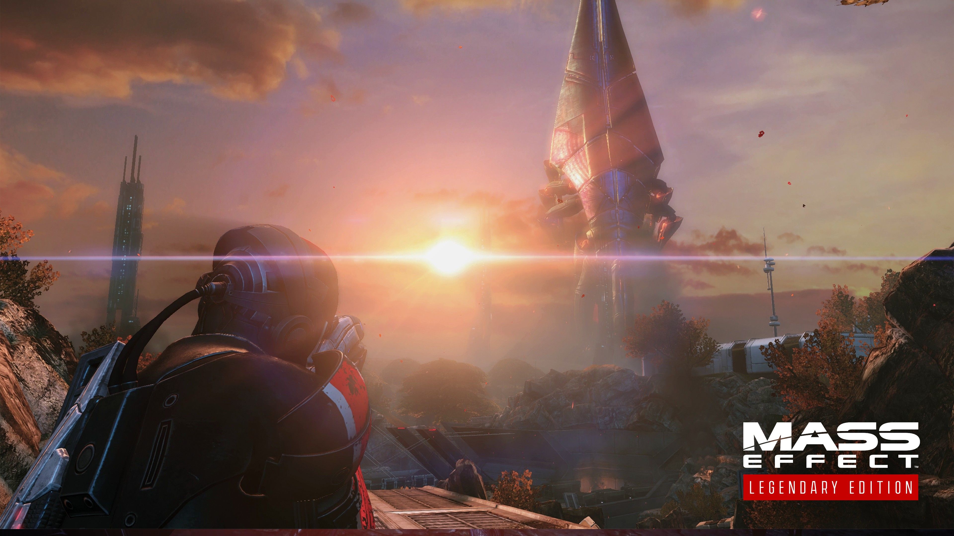 Shepard lands on Eden Prime in Mass Effect: Legendary Edition