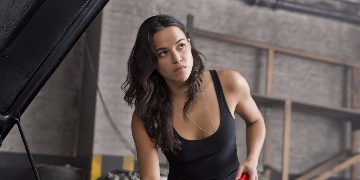Michelle Rodriguez in Fast and the Furious