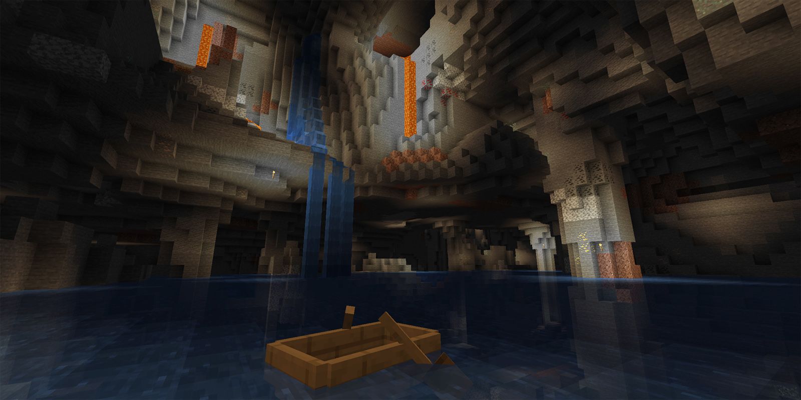 minecraft diamond cave