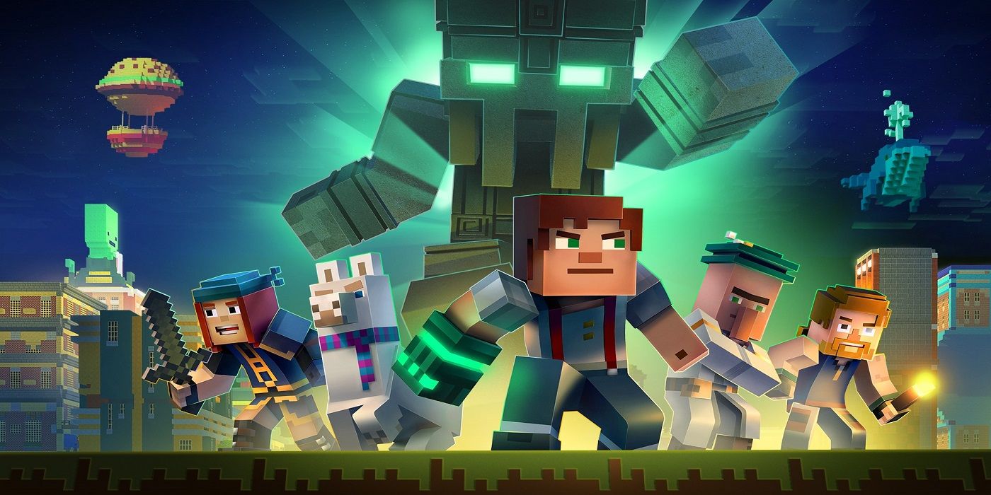 Minecraft Spin Off Games Story Mode
