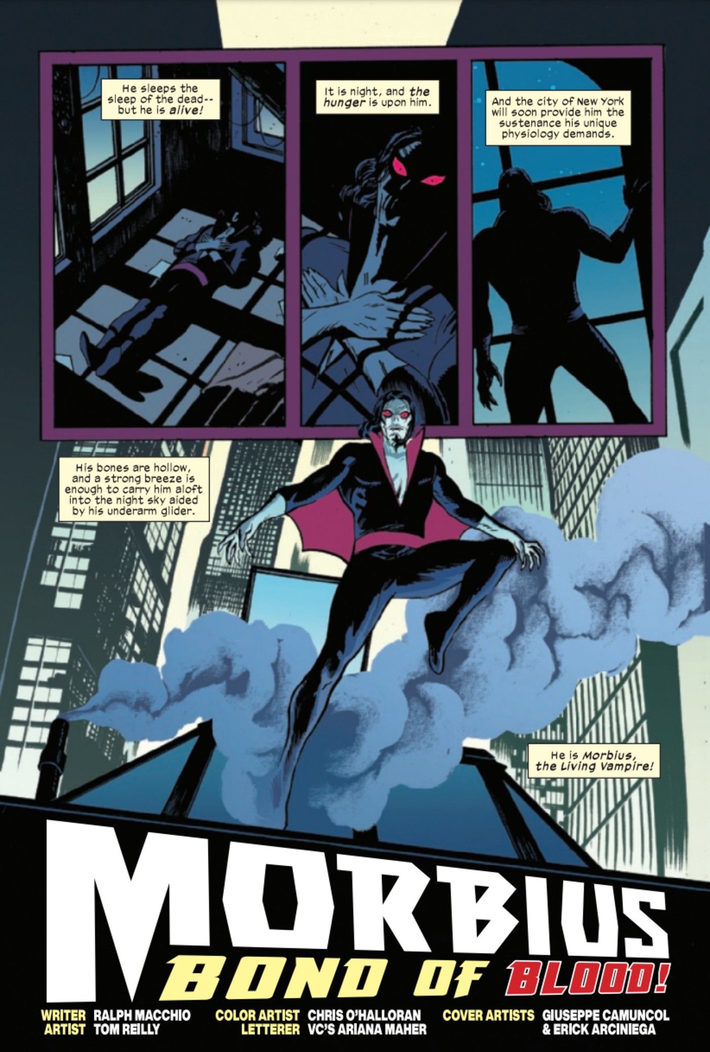 Morbius Bond of Blood preview page 1