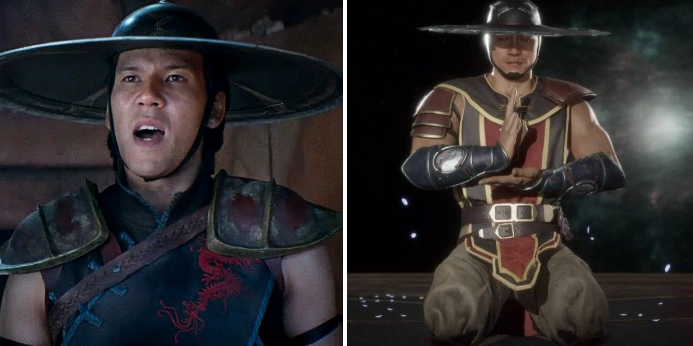 Mortal Kombat Movie Kung Lao Comparison