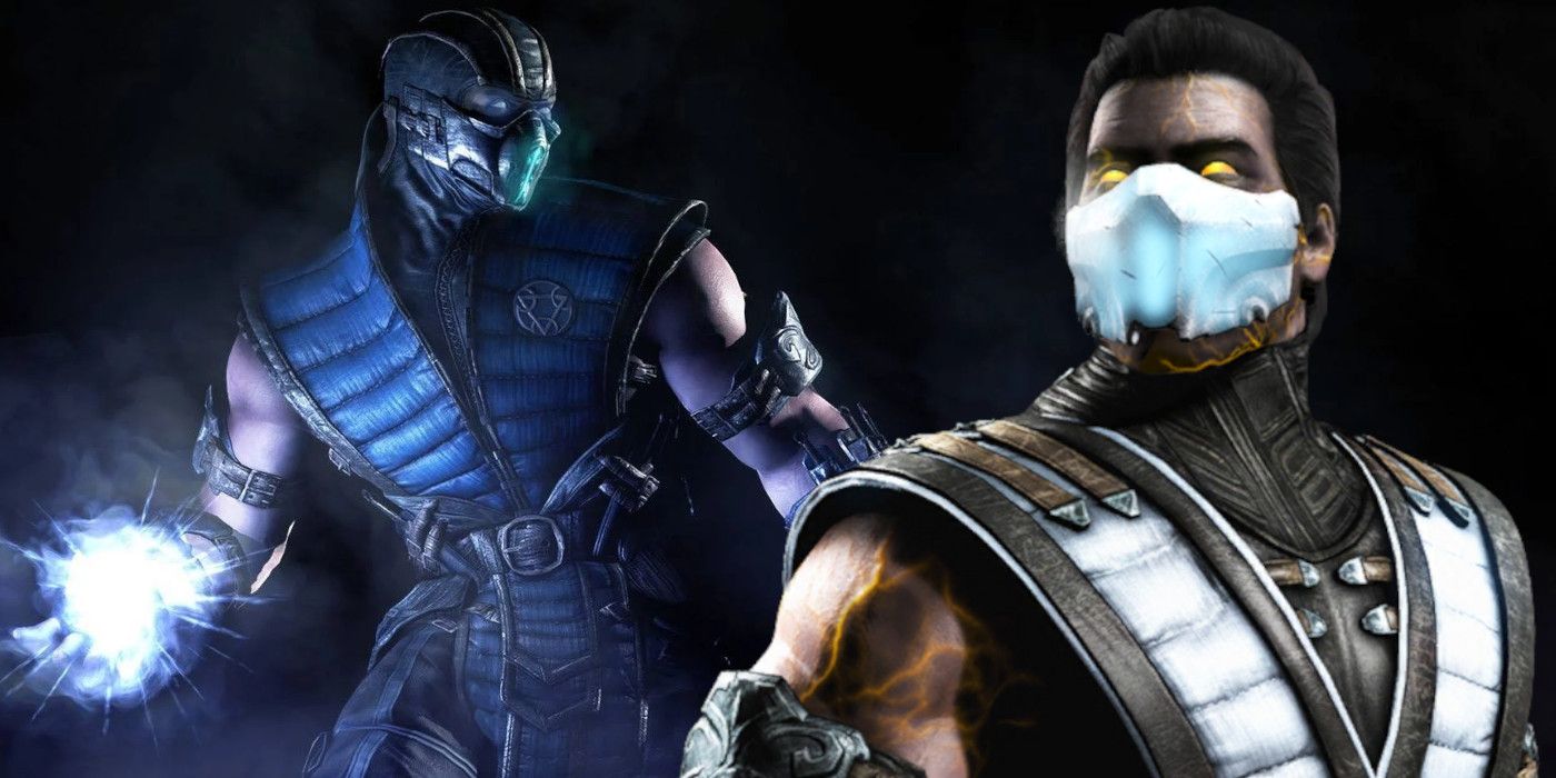 Mortal Kombat's Sub-Zero as both a human and revenant