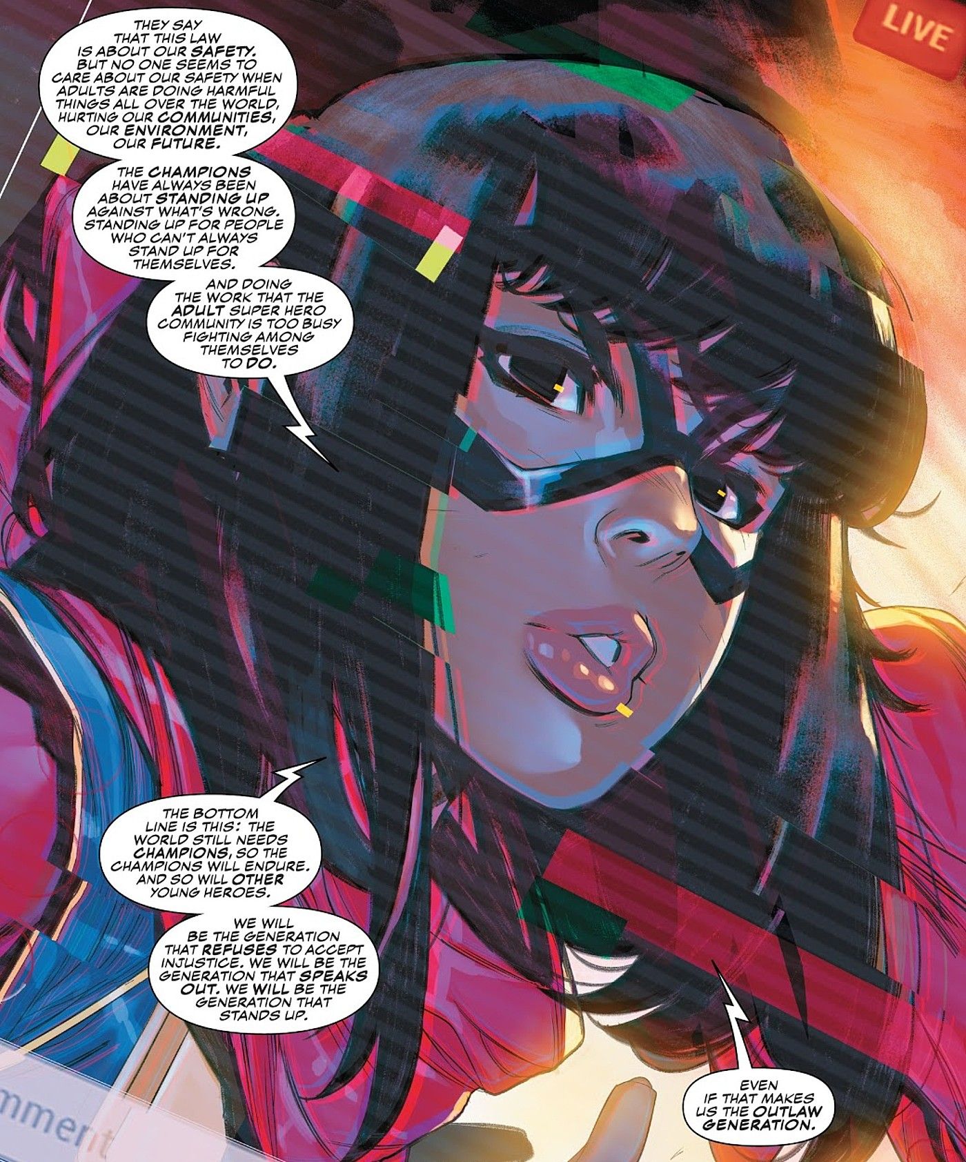 Ms. Marvel Outlaw Generation