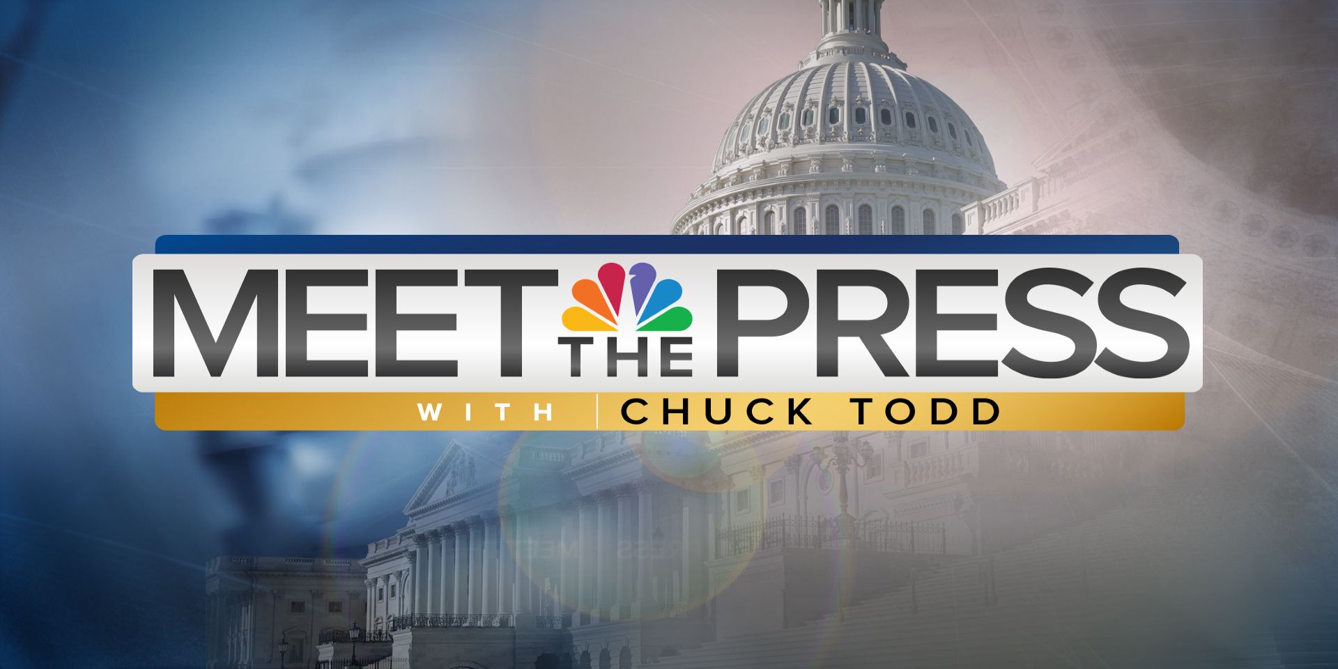 The logo for NBC's Meet The Press.