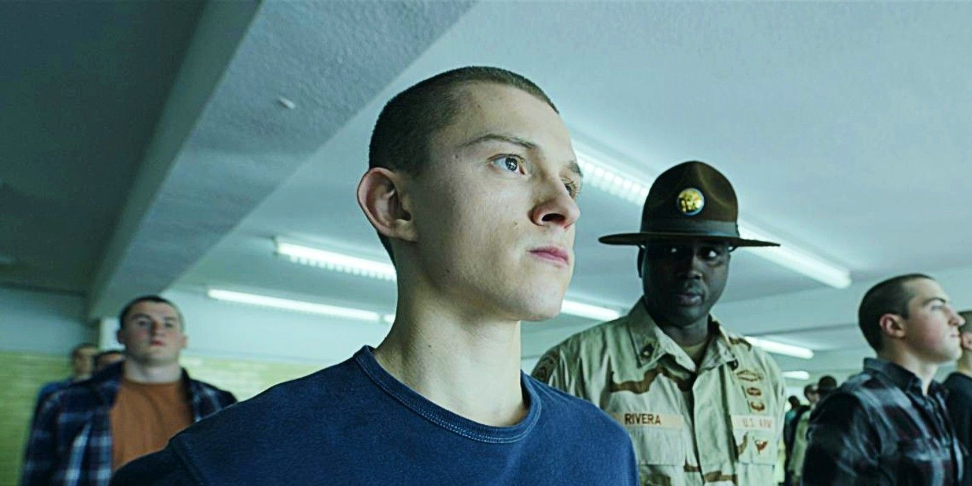 New Cherry Image Shows Tom Holland In Basic Training