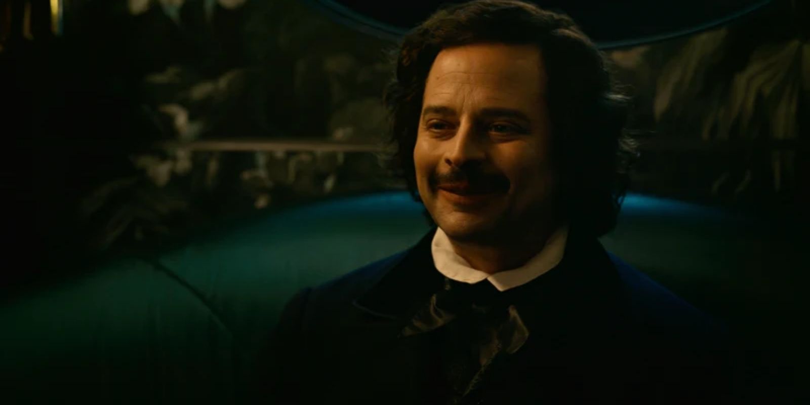 Nick Kroll as Edgar Allen Poe in Dickinson Season 2