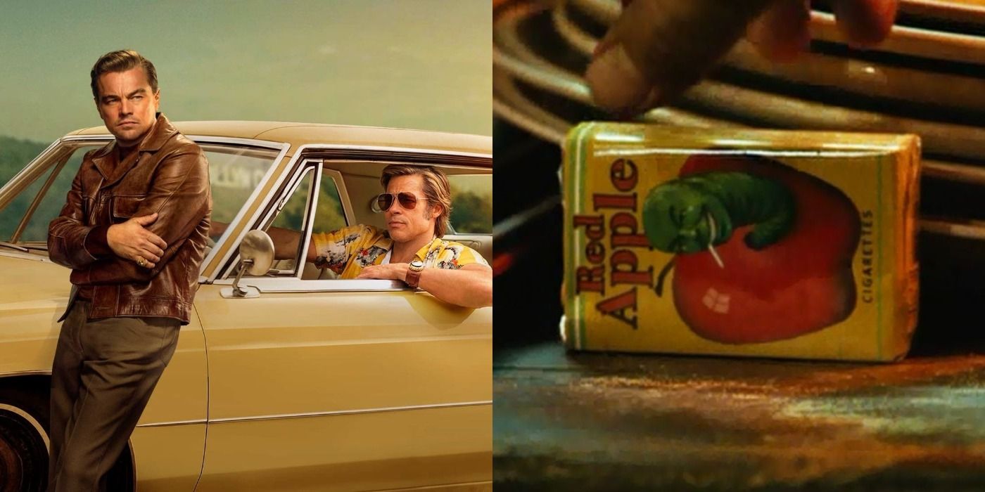 Once Upon a Time in Hollywood Red Apple cigarettes