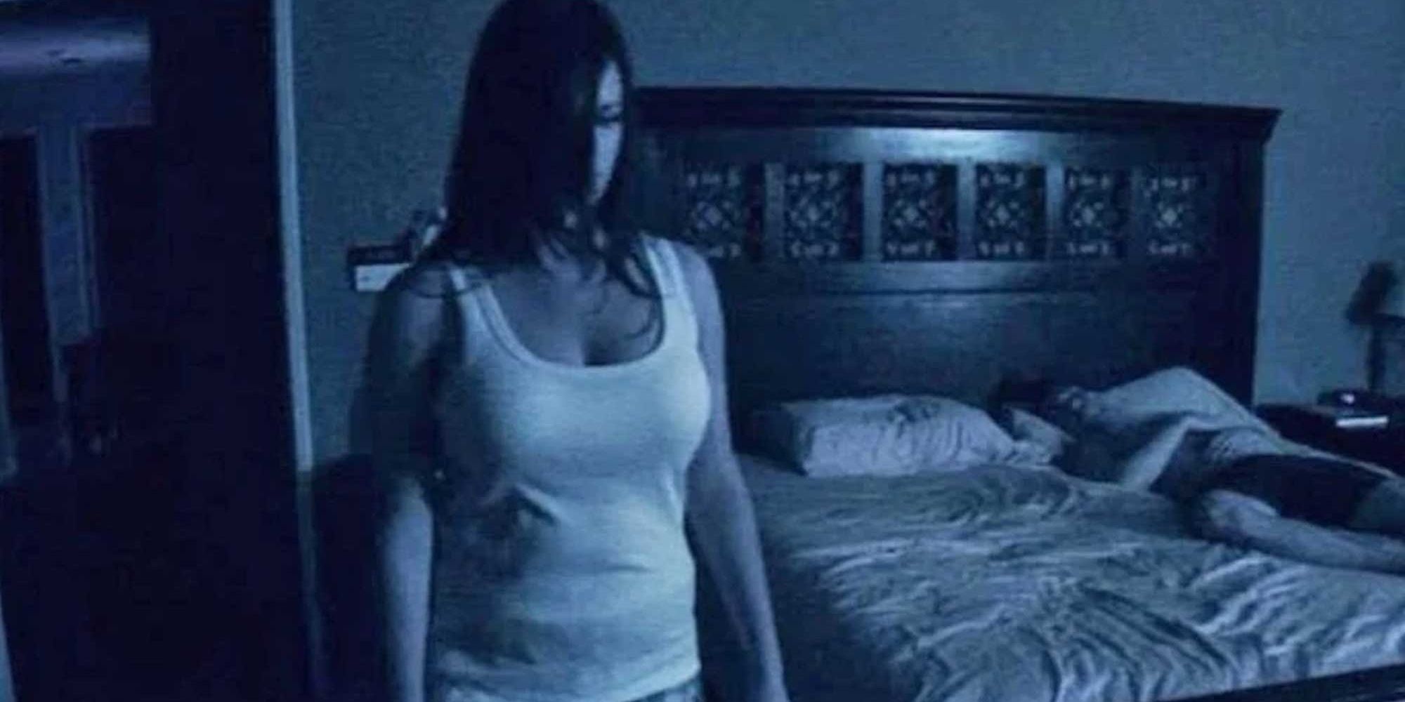 Final possession scene in Oren Peli's Paranormal Activity