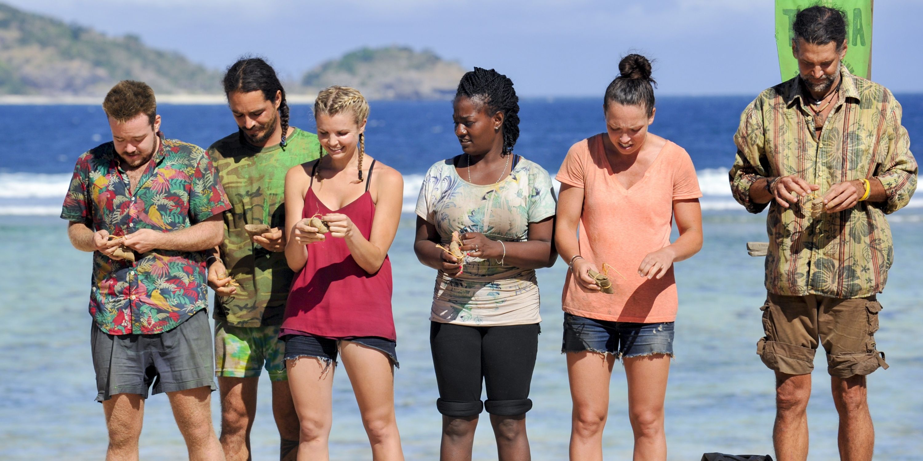 Ozzy and Tribe at Tribe Swap in Game Changers