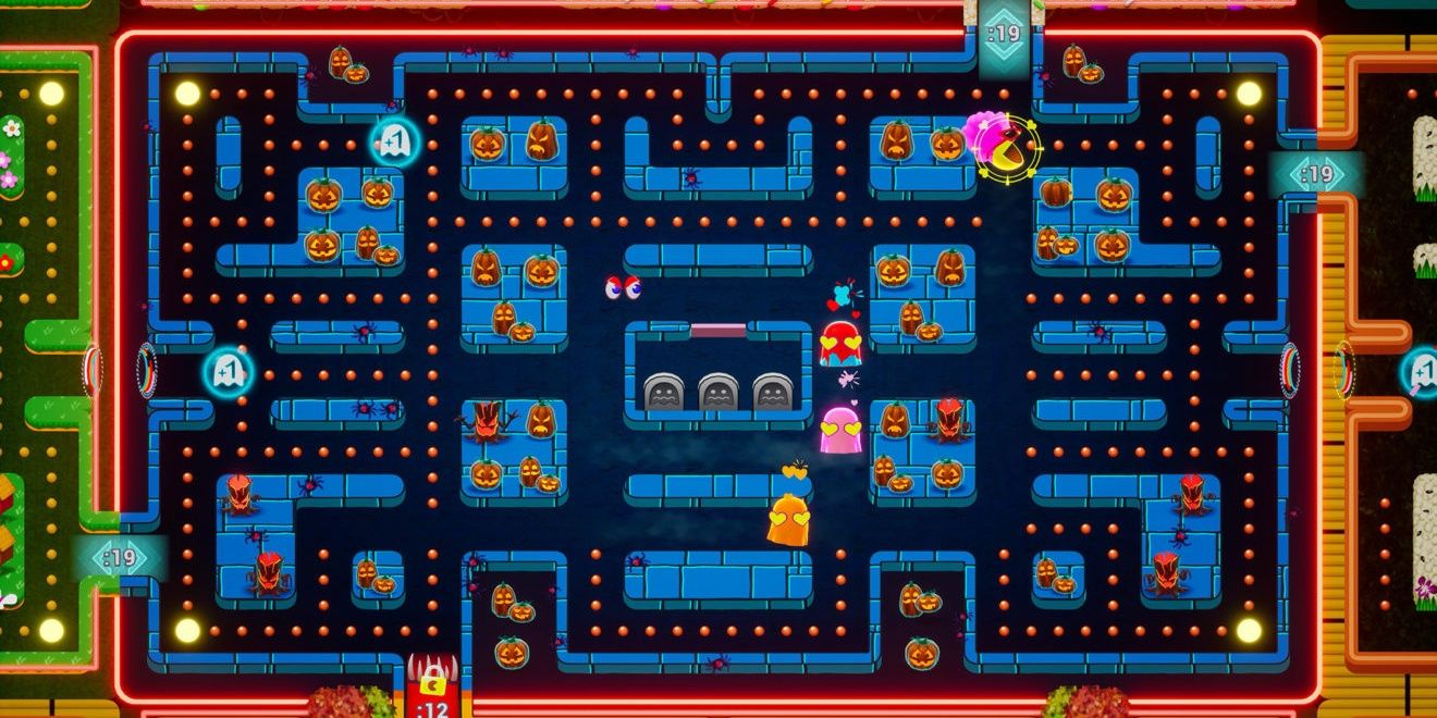 Pac-Man Mega Tunnel Battle, a game supported on Google Stadia