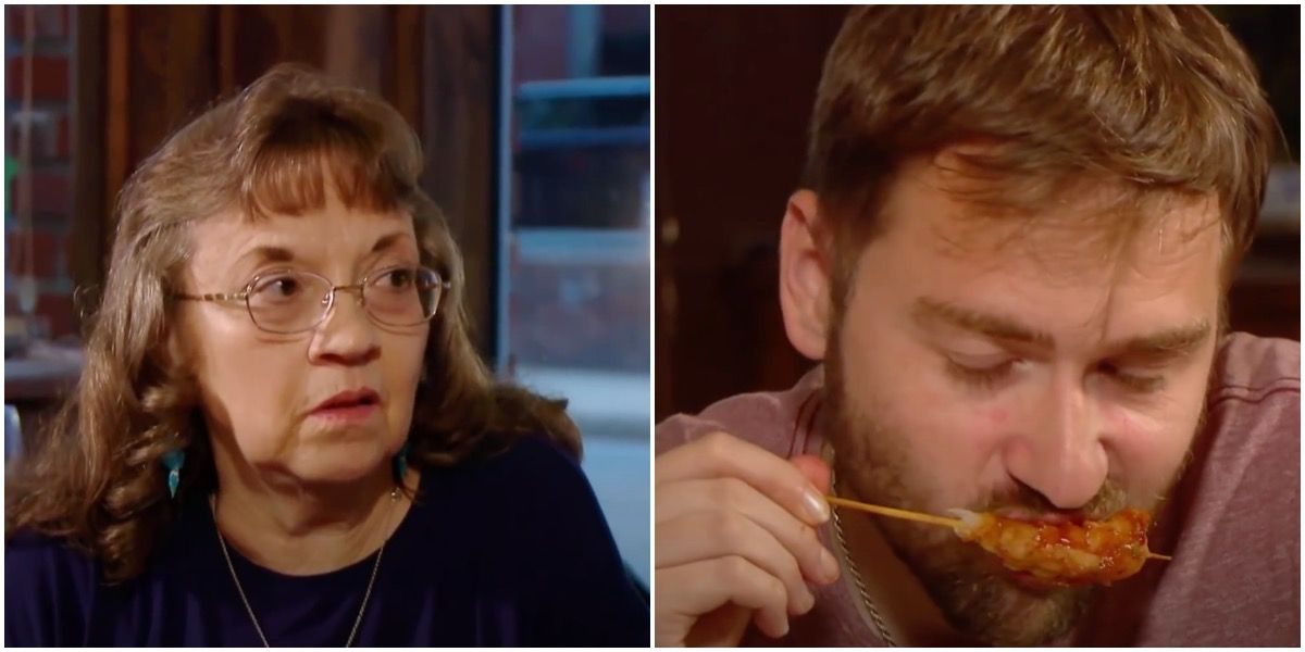 Split image of Mary and Paul on 90 Day Fiance