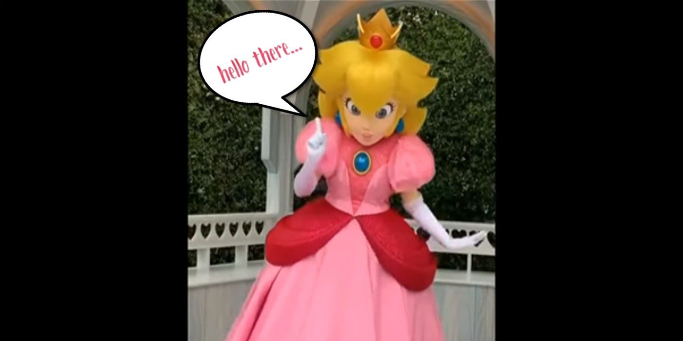 Super Nintendo World's Princess Peach Breaks Mario Tradition