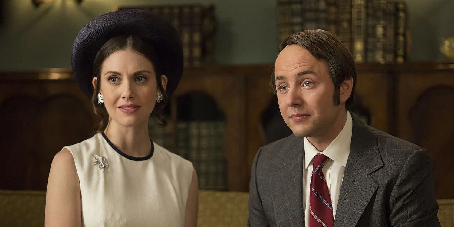 Pete and Trudy Campbell in season 7 of Mad Men