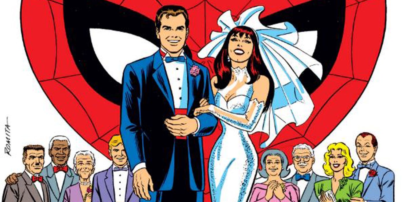 Peter Parker and Mary Jane are married.