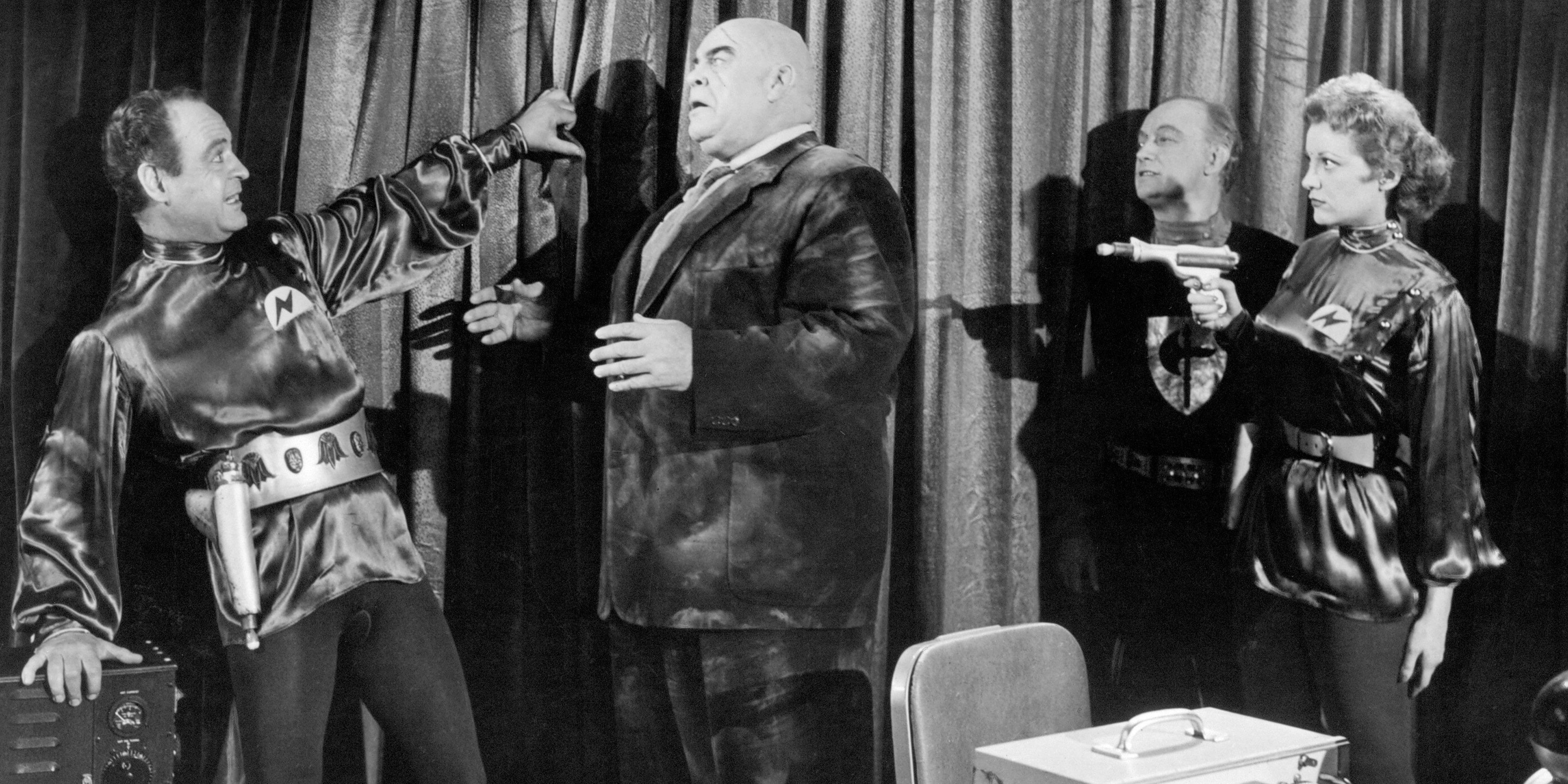 The aliens and undead from Plan 9 From Outer Space