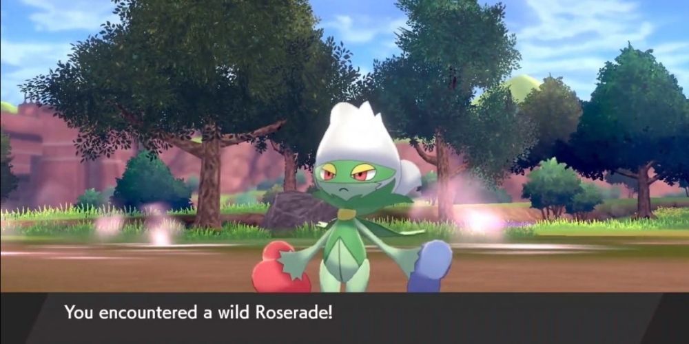 Pokémon Roserade in the games