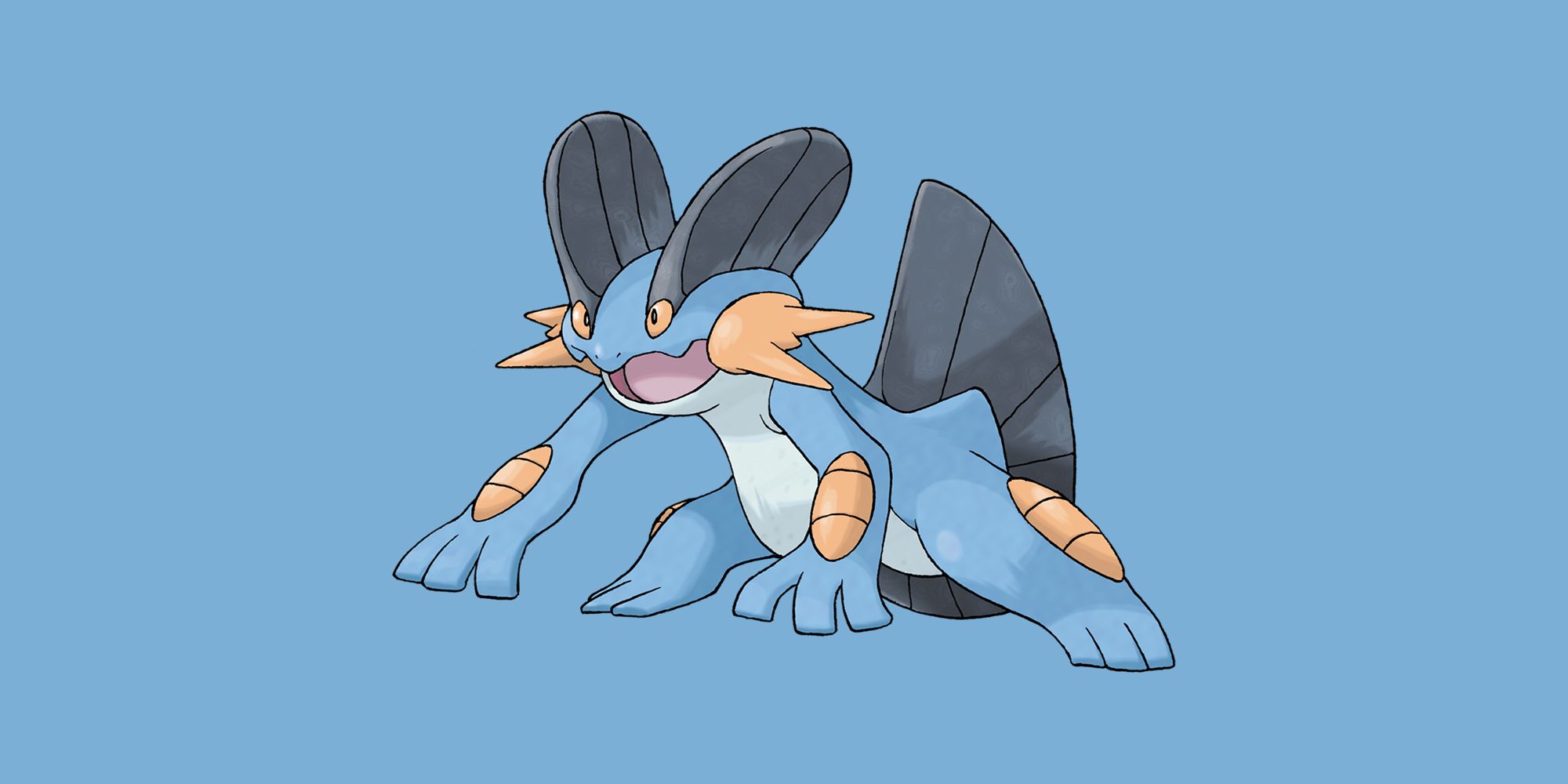 Pokemon 10260 Shiny Mega Swampert Pokedex: Evolution, Moves, Location, Stats