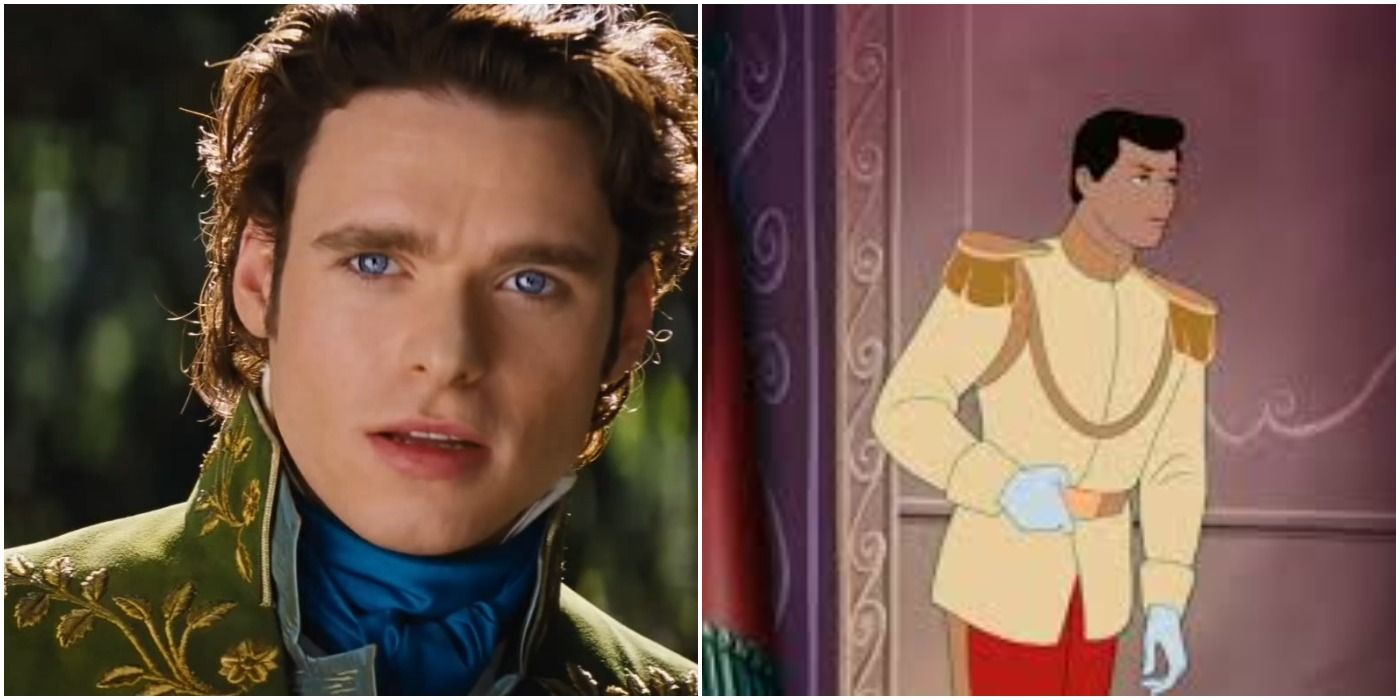 Prince Charming Cinderella Live Action And Animated