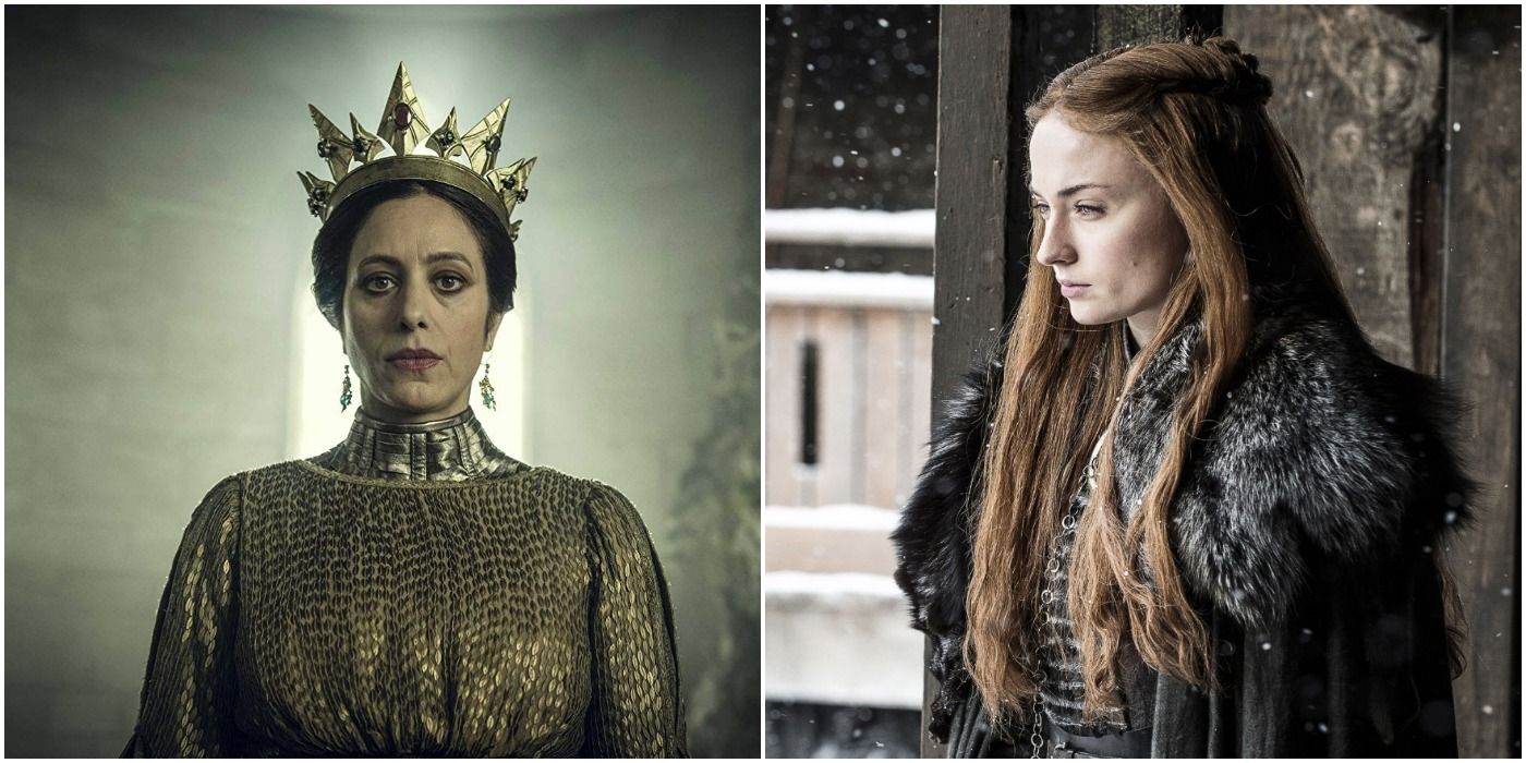 Queen Calanthe and Sansa Stark