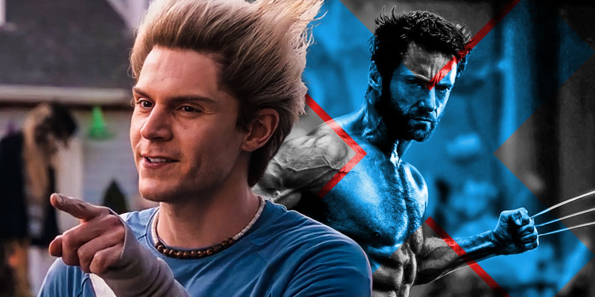 Quicksilver hair reference wandavision wolverine