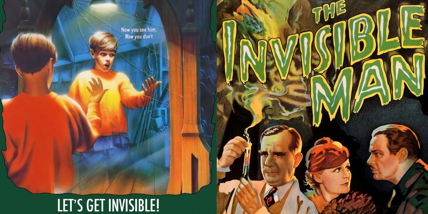R L Stine Goosebumps Books Classic Horror Movies The Invisible Man Lets Get Invisible