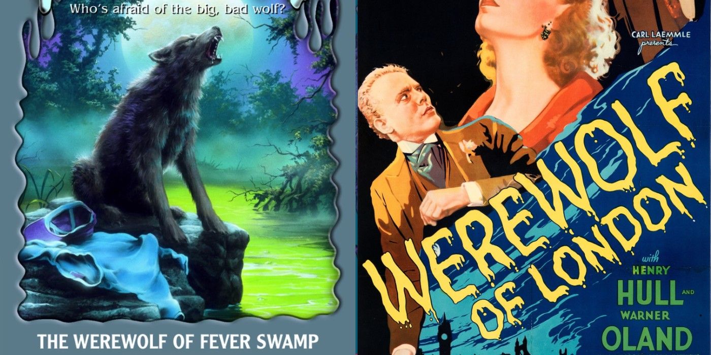 R L Stine Goosebumps Books Classic Horror Movies Werewolf Of Fever Swamp Werewolf Of London