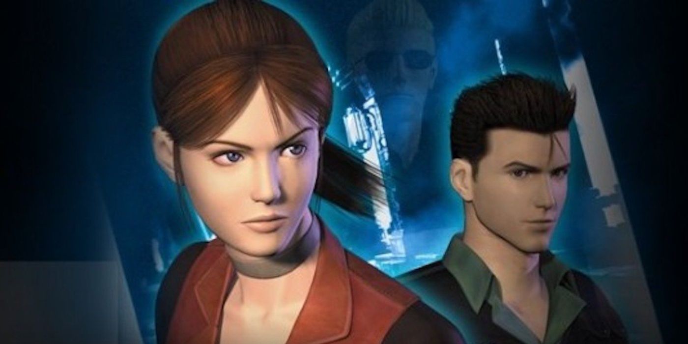 Claire and Chris Redfield on the cover of Code Veronica.