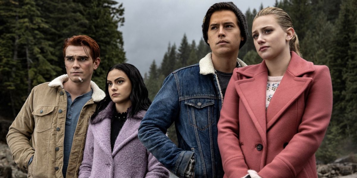 Archie, Veronica, Jughead and Betty in season 5 of Riverdale