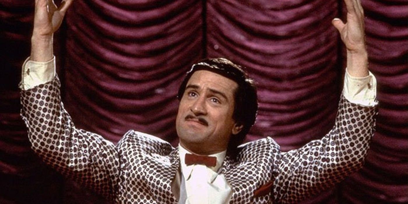 Rupert Pupkin appears on live TV in the King of Comedy.