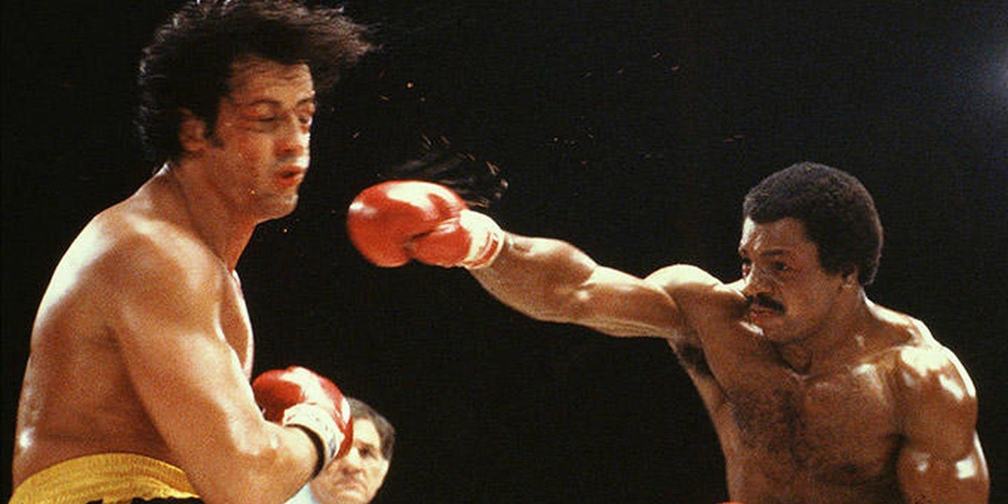 Rocky vs Apollo Creed in Rocky II