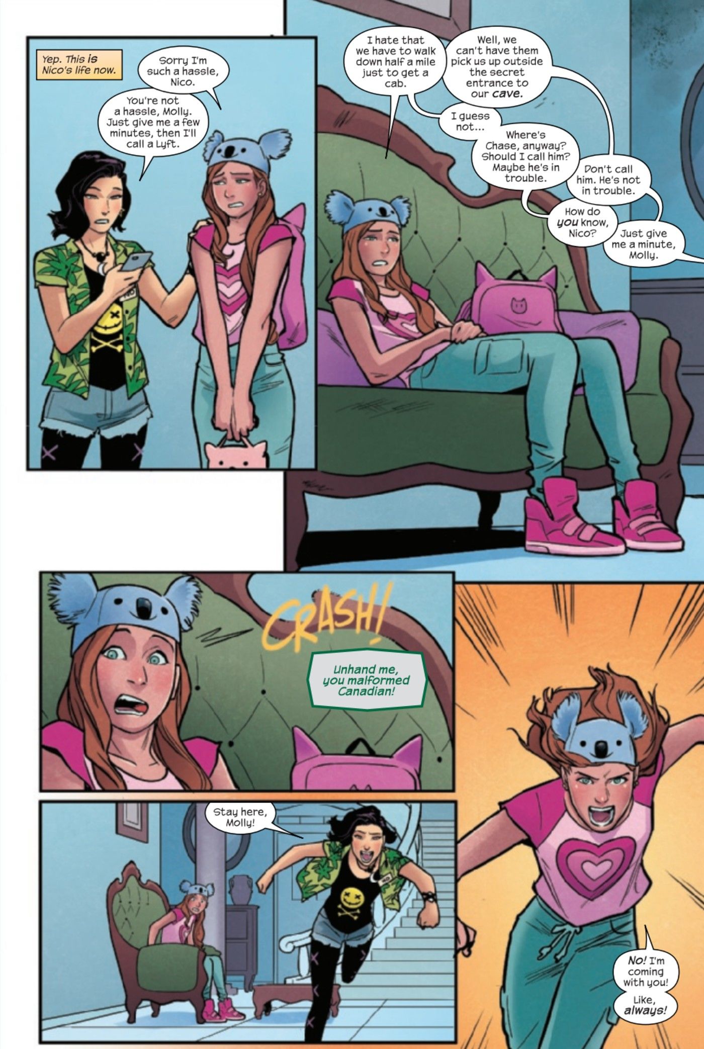 Runaways 33 preview page 4