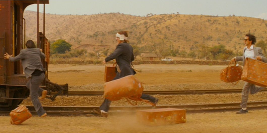 Running for the train in The Darjeeling Limited