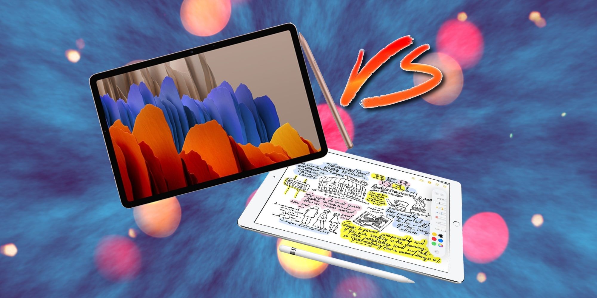 Galaxy Tab S7 Vs Ipad 8 Samsung Or Apple Best For A Sub 650 Tablet