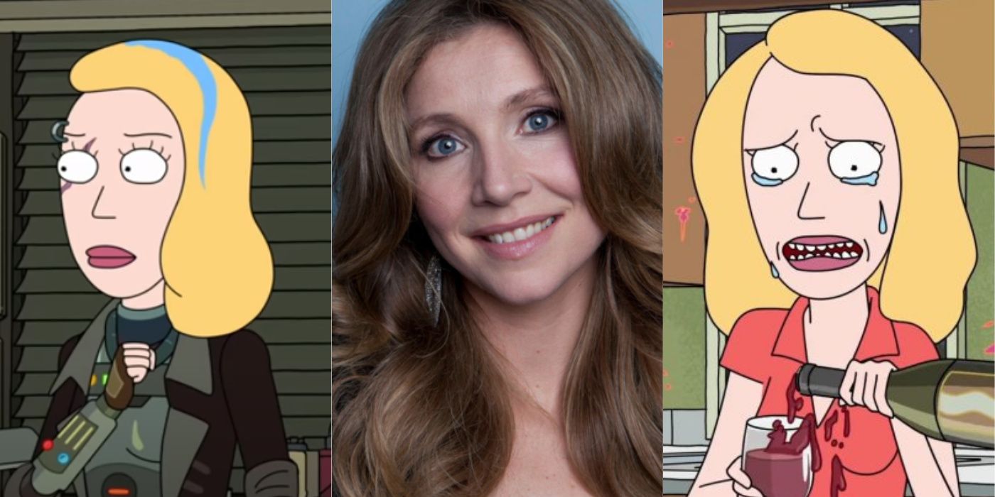 Sarah Chalke as Beth in Rick and Morty