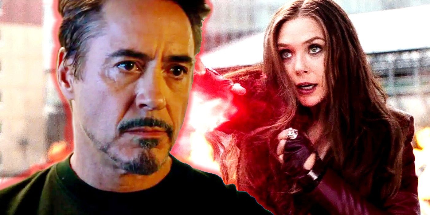Scarlet Witch Civil War Tony Stark