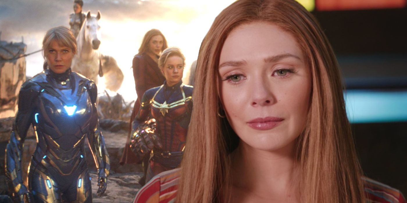 Scarlet Witch in WandaVision and Female Avengers in Endgame