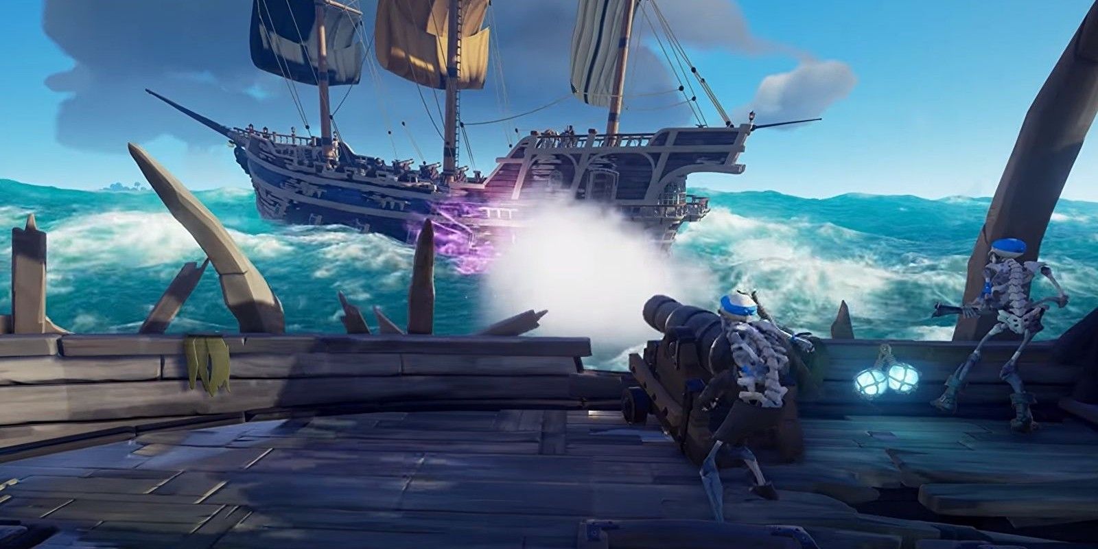 Sea Of Thieves canon fight