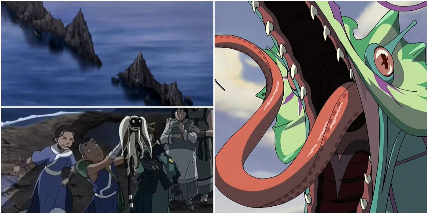 Serpent's Pass in Avatar the last airbender with sokka and katara