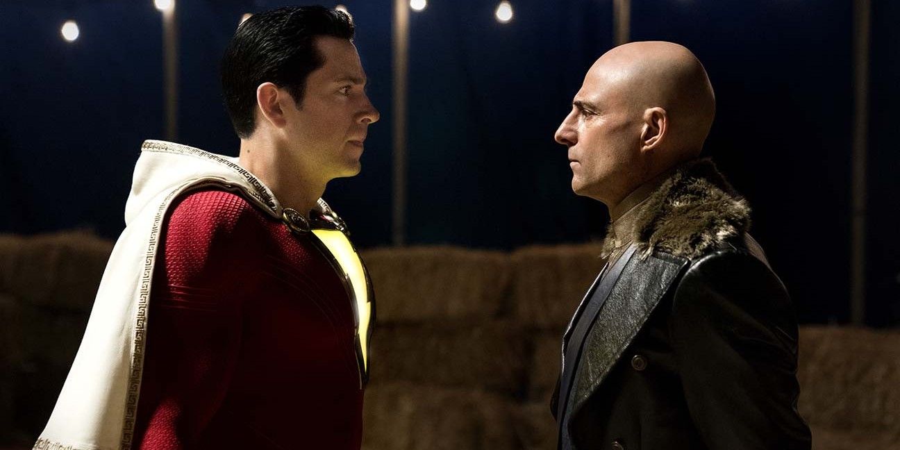 Zach Levi and Mark Strong