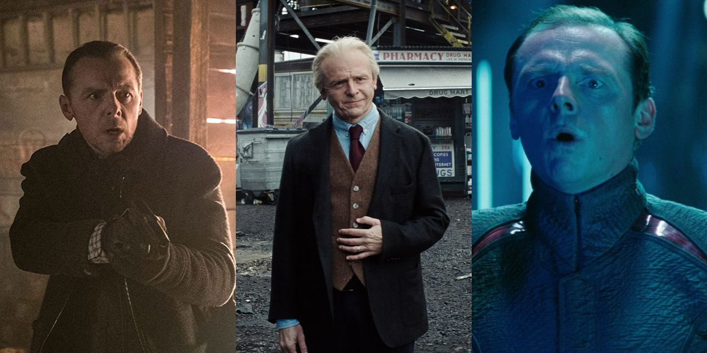 Simon Pegg in Mission Impossible Fallout, Ready Player One and Star Trek Into Darkness