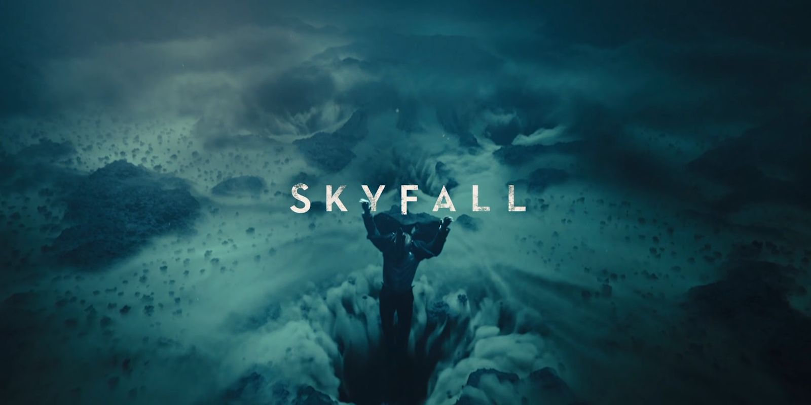 The title sequence from Skyfall