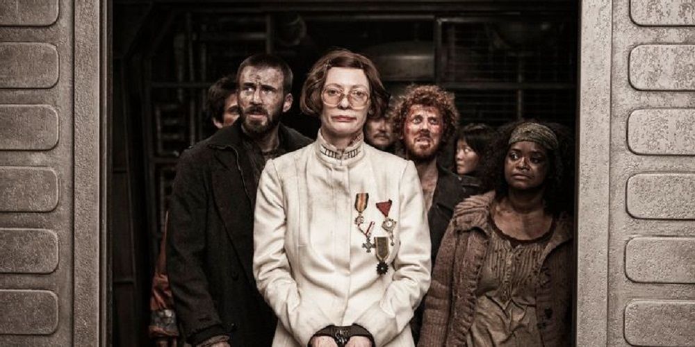 Characters in the film Snowpiercer.