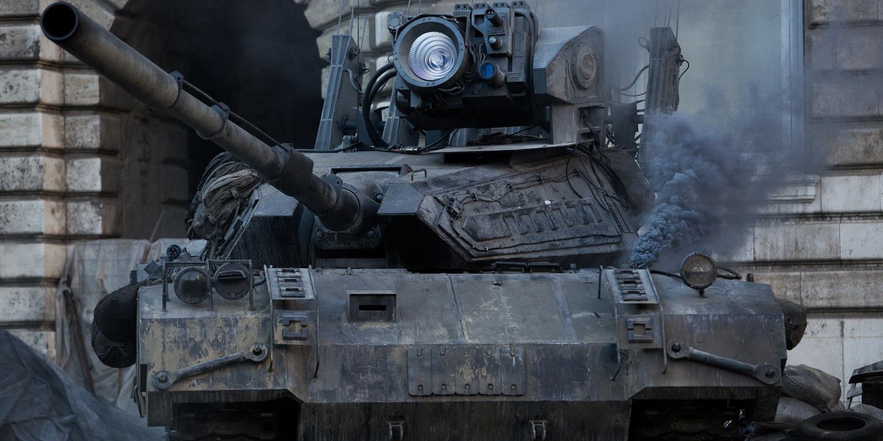A tank in Netflix's action movie Spectral
