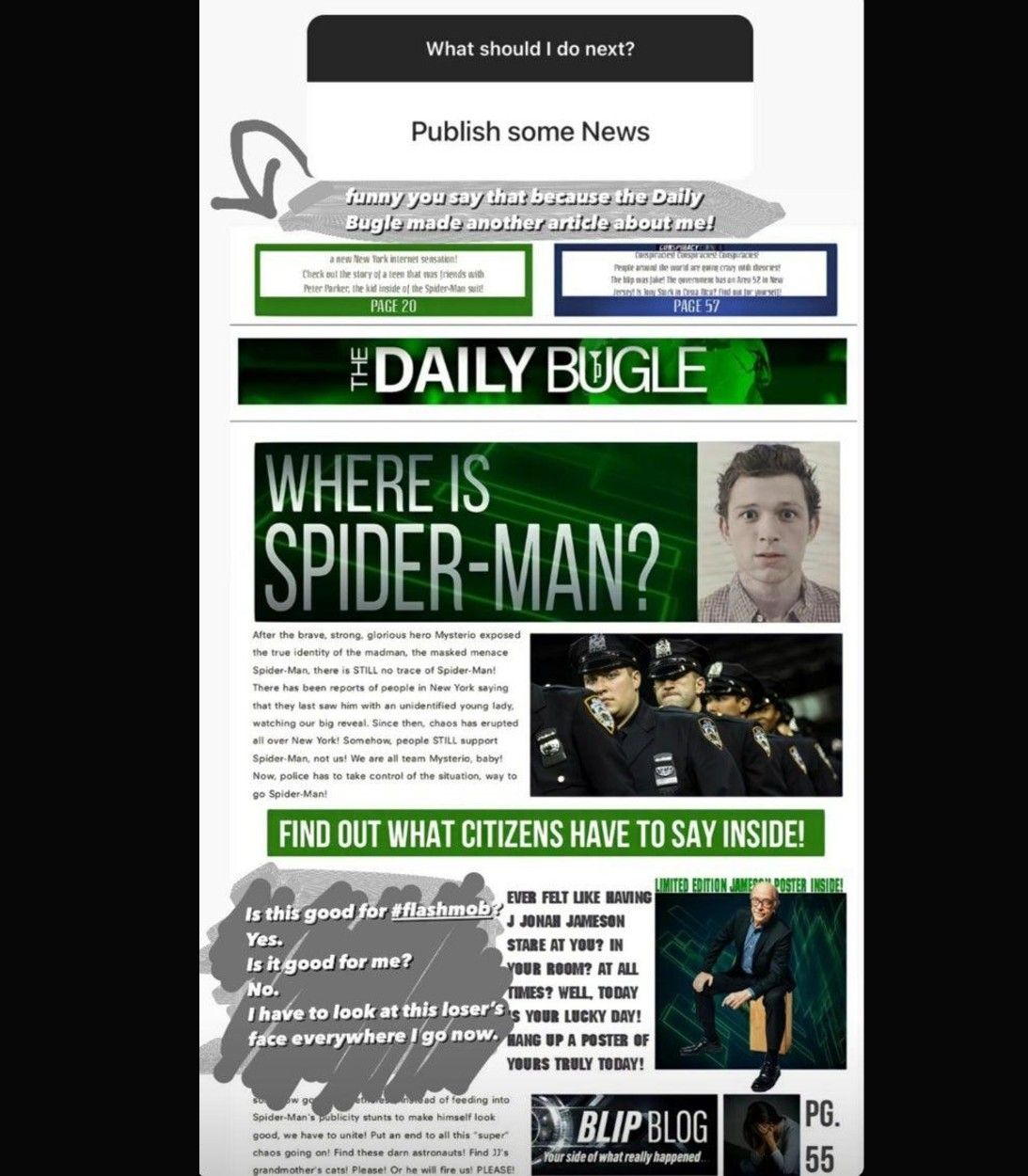 Spider-Man 3 Flash Thompson&rsquo;s Stories Vertical