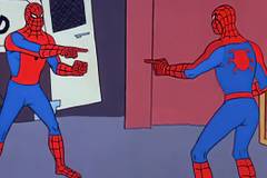 How Marvel S Spider Man Pointing Meme Became Canon How Marvel S Spider Man Pointing Meme Became Canon