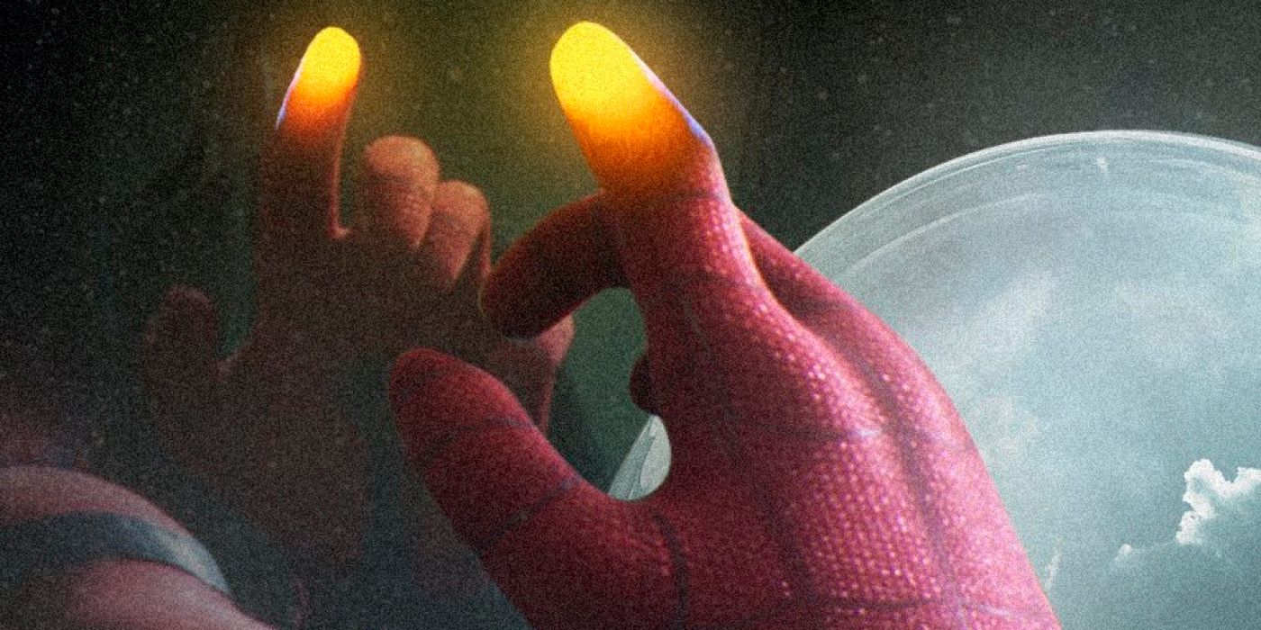 Spider-Man Phone Home Fan Poster cropped