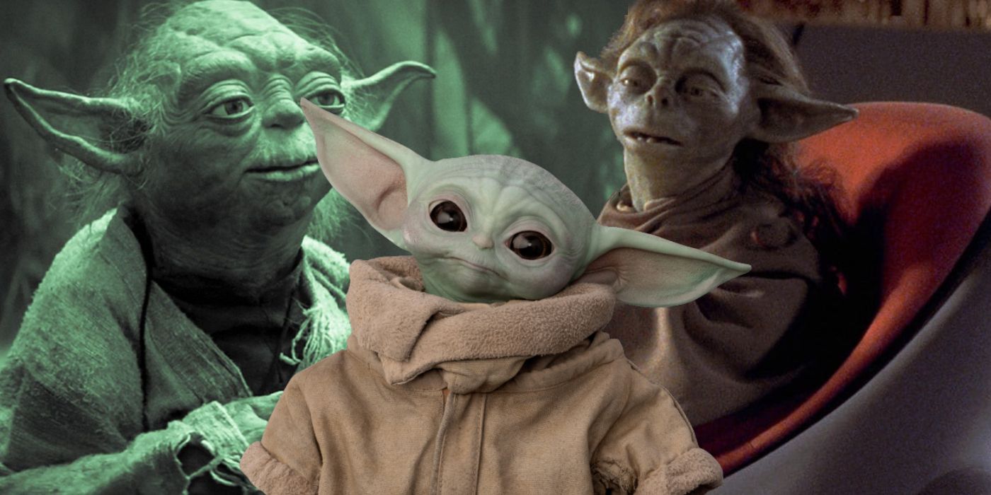Grogu, Yoda, and Yaddle