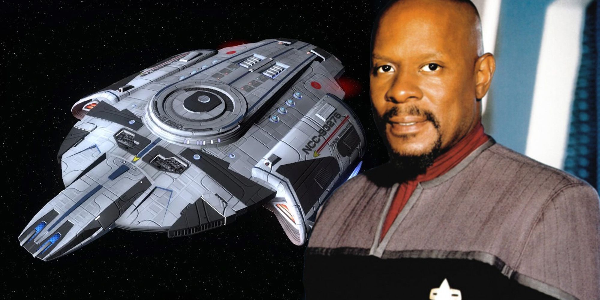 Star trek deep space nine captain sisko USS Sao Paulo